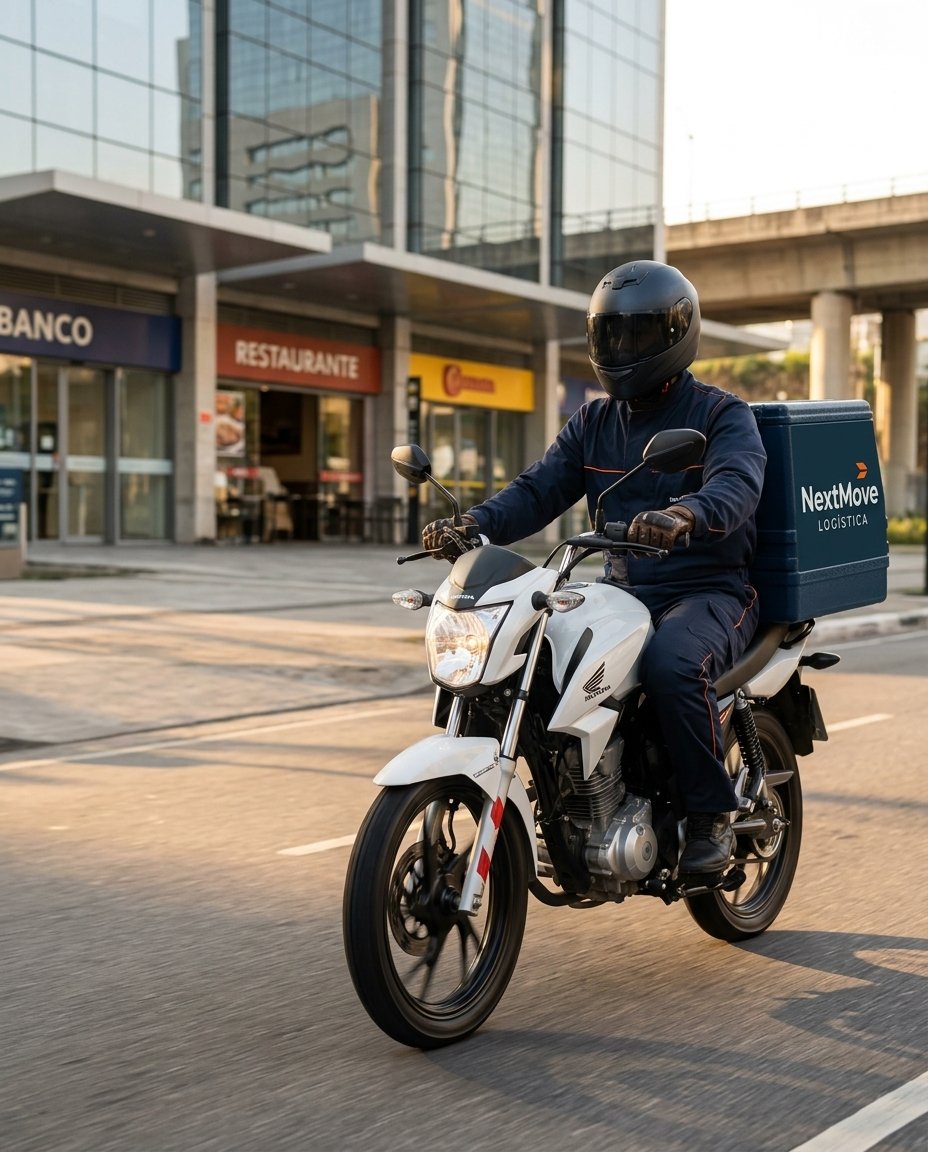 Motoboy da NextMove Logística